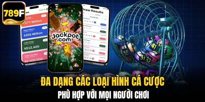 Đa dạng các loại hình cá cược phù hợp với mọi người chơi