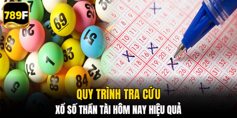 Quy trình tra cứu xổ số thần tài hôm nay hiệu quả